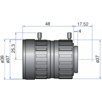 High resolution 10 Megapixel Lens