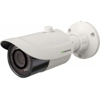(discontinued) 3 MegaPixel H.265 30fps Varifocal Bullet Camera 36 IR LEDs w/120' IR, 3.3-12mm, Metal Housing, 12VDC/PoE, IP66
